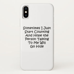 Manchmal fange ich einfach an zu zählen Case-Mate iPhone hülle