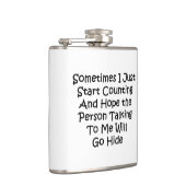 Manchmal fange ich einfach an zu zählen flachmann (Rechts)