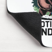 Manchmal findet Motivation dich lustig Sprichwort  Mousepad (Ecke)