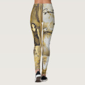 Manchmal frage ich mich leggings (Rückseite)