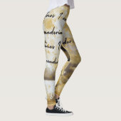 Manchmal frage ich mich leggings (Rechts)