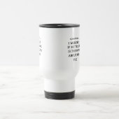 Manchmal frage ich mich, ob mein LKW darüber nachd Reisebecher (Mittel)