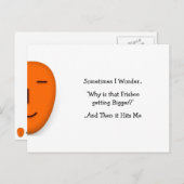 Manchmal frage ich mich.. Warum. - Senden Sie eine Postkarte (Vorne/Hinten)