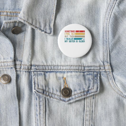 Manchmal fühle ich mich alt, aber dann erkenne ich button (Beispiel)