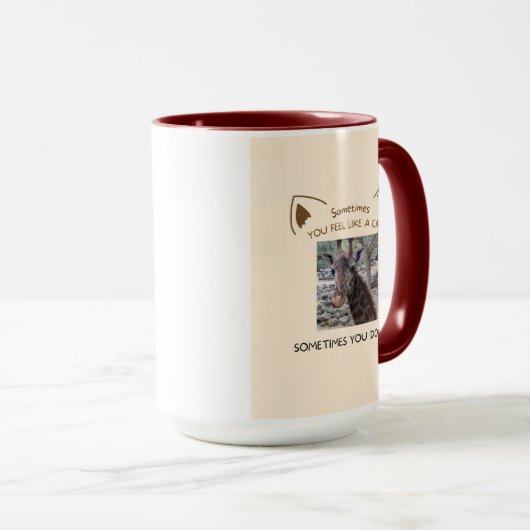 Manchmal fühlt man sich wie eine Tasse (oder Giraf (VorderseiteRechts)