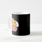 Manchmal furze ich einfach Capybara-Meme-Humor Kaffeetasse (Vorderseite Links)