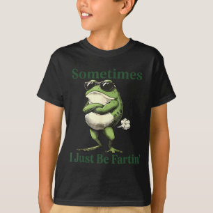 Manchmal furze ich einfach Frosch Humor Männer Fra T-Shirt