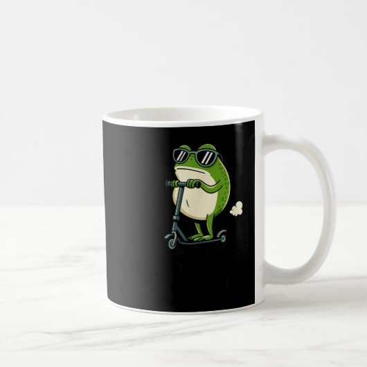 Manchmal Furze Ich einfach Frosch Lustig Peinlich Kaffeetasse (Rechts)