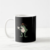 Manchmal furze ich einfach Frösche Meme Lustiger F Kaffeetasse (Links)