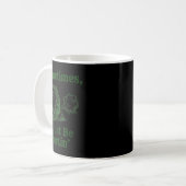 Manchmal furze ich einfach Frösche Niedlich Lustig Kaffeetasse (Vorderseite Links)