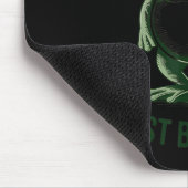 Manchmal furze ich einfach lustiger Frosch  Mousepad (Ecke)