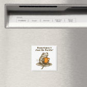 Manchmal furze ich einfach, lustiges Frosch-Meme  Magnet (In Situ (Geschirrspüler))