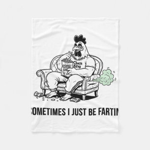 Manchmal furze ich einfach nur lustige Fart Tee De Fleecedecke