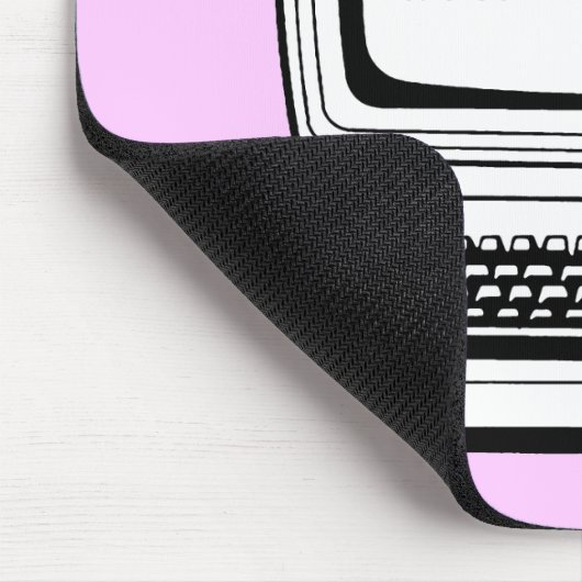 MANCHMAL GEHT MEIN COMPUTER UNTEN AUF MICH MOUSEPAD (Ecke)