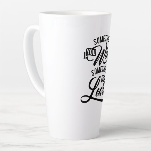 Manchmal gewinnst Du... Spruch Milchtasse (Linke Ecke)