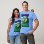 Manchmal gewinnt der Drache - grün T-Shirt (Unisex)