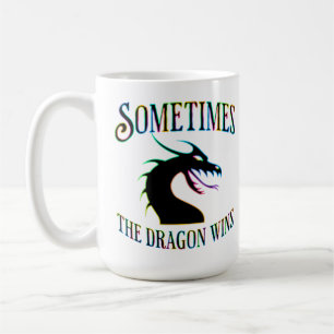 Manchmal gewinnt der Drache Kaffeetasse