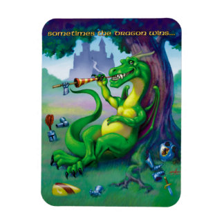 Manchmal gewinnt der Drache Magnet
