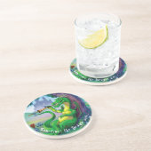 Manchmal gewinnt der Drache Untersetzer (Seite)