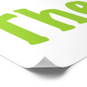 Manchmal gewinnt der Fisch Poster (Ecke)