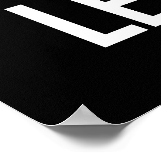 Manchmal gewinnt man, manchmal lernt man, Motivati Poster (Ecke)