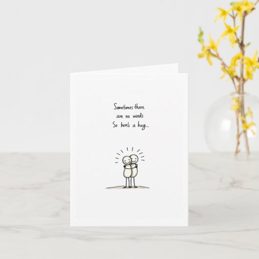 Manchmal gibt es keine Wörter, also ist hier eine  Karte (Gelbe Blume)