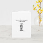 Manchmal gibt es keine Wörter, also ist hier eine  Karte (Gelbe Blume)