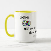 Manchmal Gott - 15 oz. Kombinations Tasse (Links)