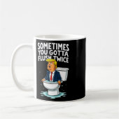 Manchmal gotta flush zweimal 1 kaffeetasse (Links)