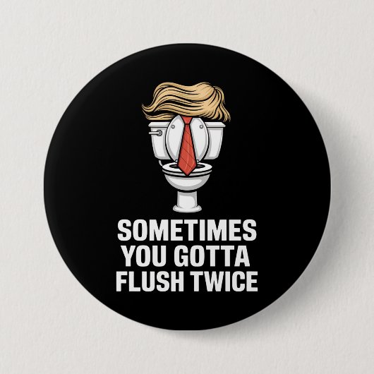 Manchmal hast du zweimal Flush Button (Vorderseite)