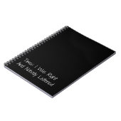 Manchmal hatte ich recht und niemand hörte sich lu notizblock (Linke Seite)