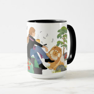 MANCHMAL ICH SITZE UND DENKT Chow - wählen Sie Sti Tasse