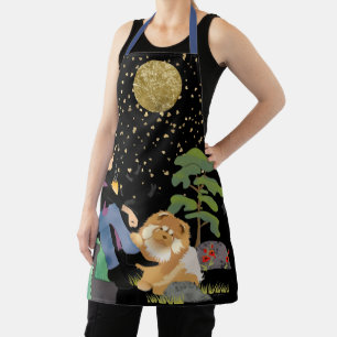 MANCHMAL ICH SITZE UND DENKT, wie die Pflege Schü Schürze