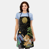 MANCHMAL ICH SITZE UND DENKT, wie die Pflege Schür Schürze (Getragen)