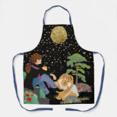 MANCHMAL ICH SITZE UND DENKT, wie die Pflege Schür Schürze (Vorderseite)