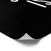 Manchmal ist das Leben augenronisch Funny Eye Pun Poster (Ecke)