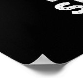 Manchmal ist das Leben ein wenig lustig Schlampe P Poster (Ecke)