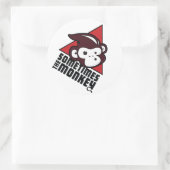 Manchmal ist der Sticker für den Affen (Tasche)