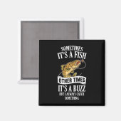 Manchmal ist es ein Fisch, manchmal ein Summen- Sp Magnet (Vorderseite/Rückseite)