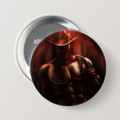Manchmal ist es Hölle - Cowboy Button (Vorne & Hinten)