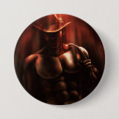 Manchmal ist es Hölle - Cowboy Button (Vorderseite)