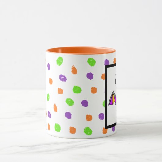 Manchmal ist es wie Bat, lustiges Halloween Zitat Tasse (Zentrum)