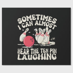 Manchmal kann ich das Lachen des Pins fast hören Geschenkpapier