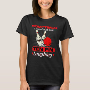 Manchmal kann ich fast zehn Buttone lachen Schüsse T-Shirt