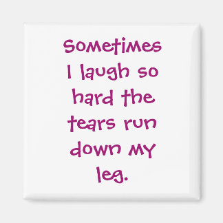 Manchmal lache ich so schwer magnet