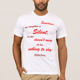 Manchmal leise Freunde und Familienlicht T-Shirt