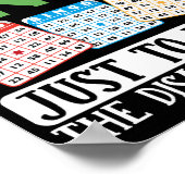 Manchmal lese ich gerne Bingo Funny Lucky Poster (Ecke)