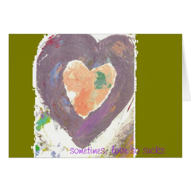 manchmal Liebe so ist zum Kotzen (Vorderseite (Horizontal))