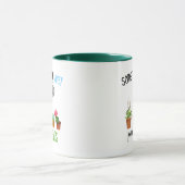 Manchmal mache ich meine Pflanzen-lustige Tasse (Zentrum)