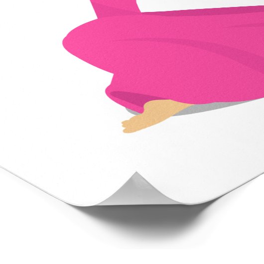 Manchmal muss man einen Frosch oder Drachen küssen Poster (Ecke)